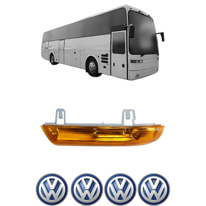 Indicator oglinda Partea Stanga Volkswagen EOS din 2006-2011, Auto, Blic, 4 Stickere auto cu Volkswagen