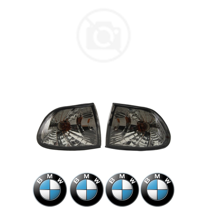 Semnalizator Fata Dreapta / Stanga BMW Seria 7 din 1986-2009, Auto, Depo, 4 Stickere auto cu BMW Seria