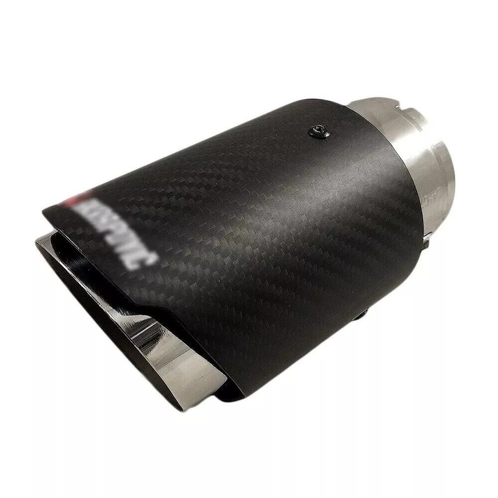 Ornament Toba Esapament Universala Ornament Teava Esapament Sistem De Evacuare Teava De Evacuare Toba Sport Otel Inoxidabil Carbon 64 mm - 67 mm