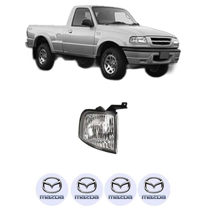 Semnalizator Fata Dreapta MAZDA B-SERIE (UN) din 1999-2006, Auto, Depo, 4 Stickere auto cu MAZDA