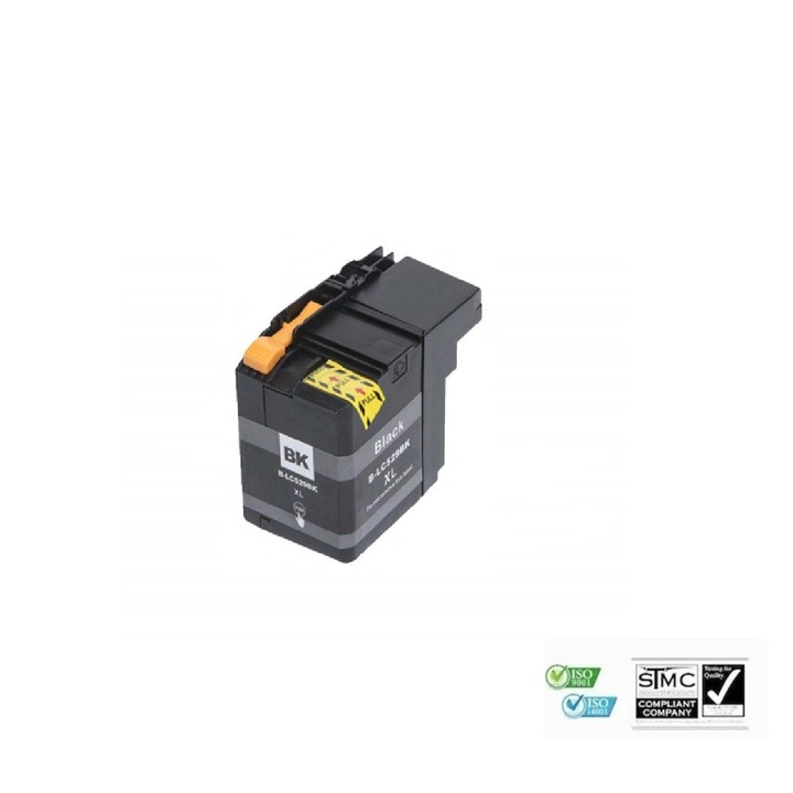 Brother LC529XL LC-529XL kompatibilis tintapatron, fekete, 50 ml, BROTHER DCP-J100 / DCP-J105 / MFC-J200 nyomtatókhoz