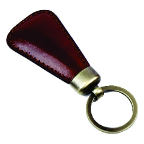 Breloc piele naturala Classic cognac