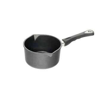 Cratita AMT, Aluminiu turnat, Diametru 18 cm, 2 L, Negru Cratita AMT, Aluminiu turnat, Diametru 18 cm, 2 L, Negru