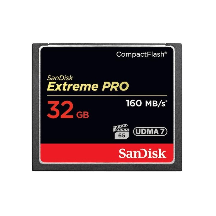 Карта памет SANDISK Extreme PRO, CompactFlash, 32GB