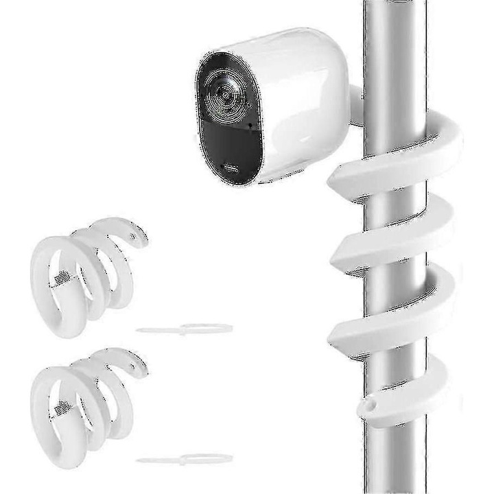 Гъвкава поддръжка за камери Arlo Pro 2, Pro 3, Pro 4, Eufycam 1 и 2, 2 броя, черна, 42 см