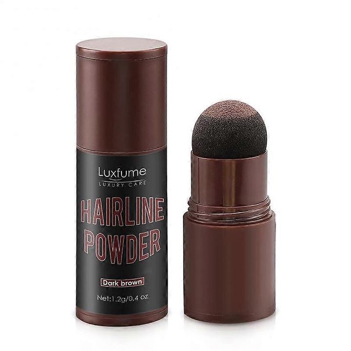 Pudra pentru sprancene si linia parului, 3 culori, waterproof, 1.2g