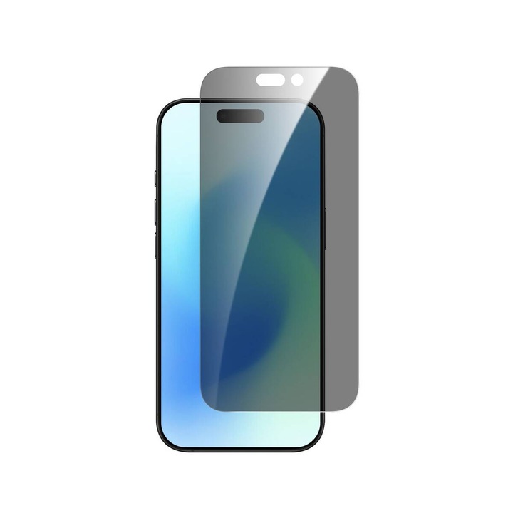 Dviced Privacy Edzettüveg Képernyővédő iPhone 17-hez Pormentes Applikátorral
