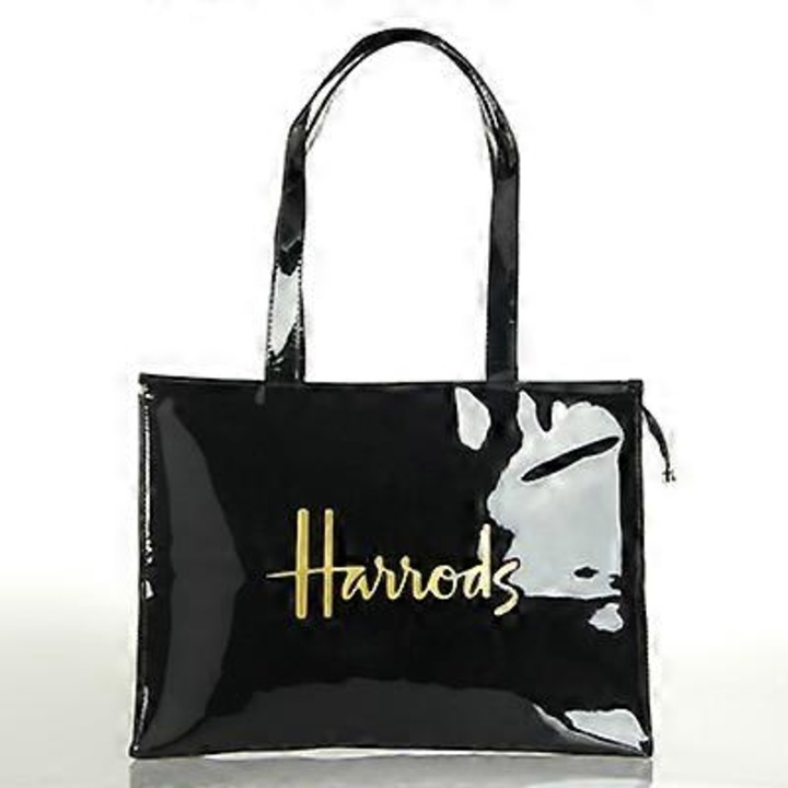 Női válltáska, vízálló, PVC, cipzáras záródás, L méret 46