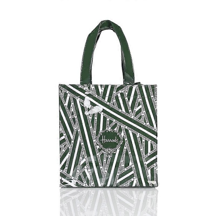 Női válltáska, vízálló, cipzáras, többszínű, 32x32cm