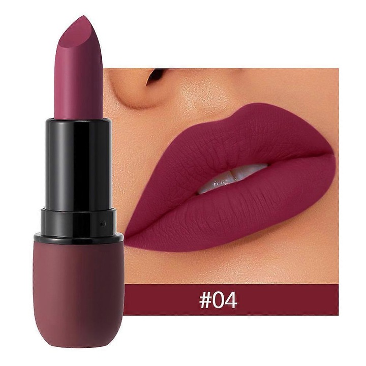 Матово червило, 6 цвята, водоустойчиво, 16гр