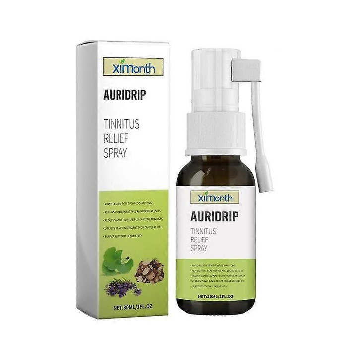 Spray pentru ameliorarea tinitusului, Ximonth, aplicator precis, 30ml
