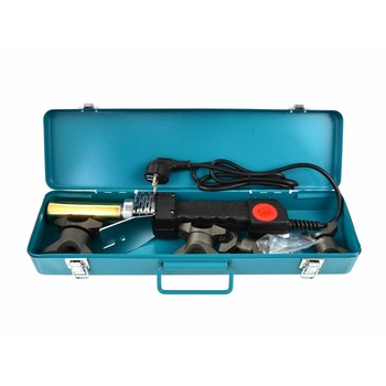 Dispozitiv de lipit tevi GEKO G81032, 16-32 mm, 1000 W, 0-300°C temperatura lucru, 230 V Dispozitiv de lipit tevi GEKO G81032, 16-32 mm, 1000 W, 0-300°C temperatura lucru, 230 V