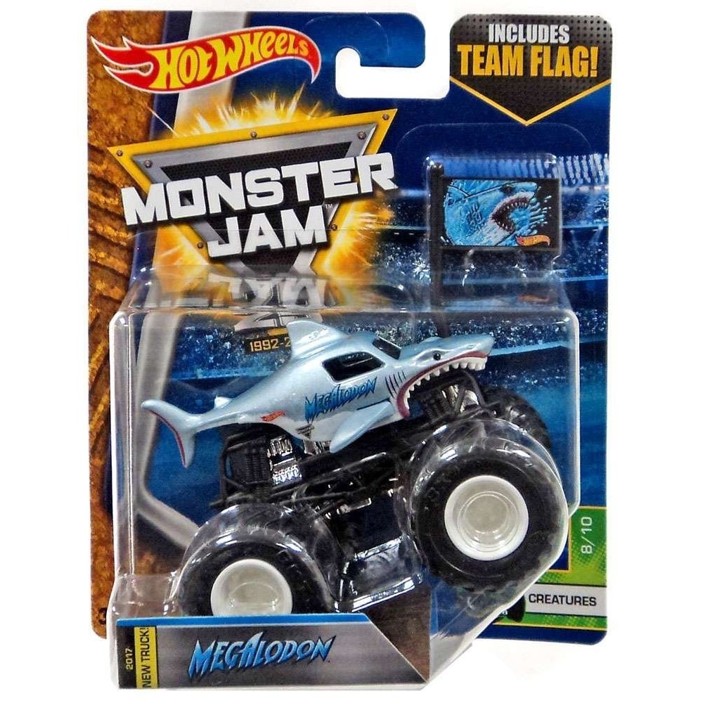 Megalodon hot wheels cheap monster truck