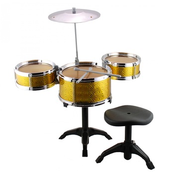 Tobe jazz de jucarie cu scaunel pentru copii Tobe jazz de jucarie cu scaunel pentru copii