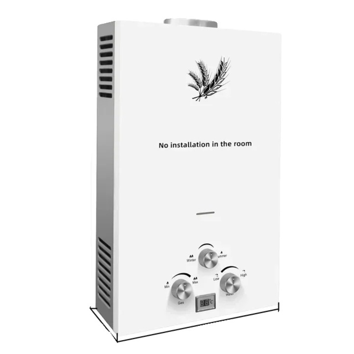 Incalzitor instant apa, 32KW 16L, alb, design fara rezervor, din otel inoxidabil