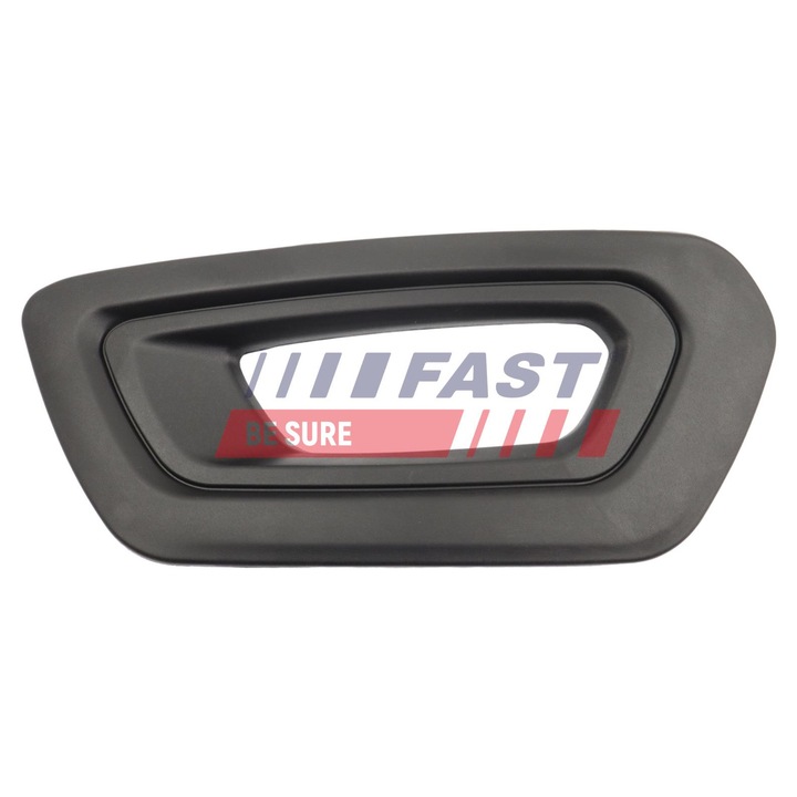 Рамка за халоген Ford Transit Custom 2012>, Бърз, лесен монтаж, модерен външен вид, черен