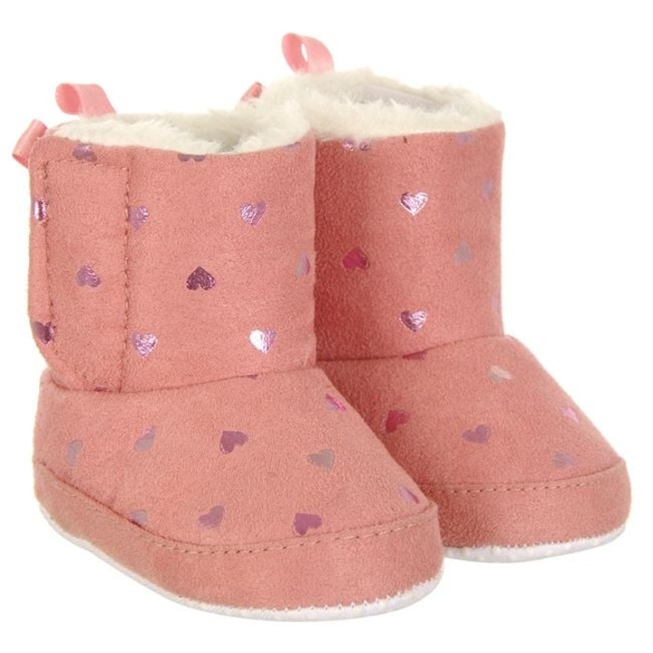 Botosei pentru bebelusi, roz, 11-16 EU