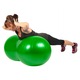Földimogyoró alakú fitneszlabda, Zola, 40 x 80 cm, izomerősítésre, fizikai állapot javítására, neurológiai betegségek kezelésére, zöld