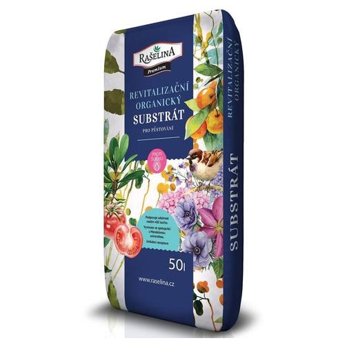 Substrat organic revitalizant 50 l / Premium Raselina - eMAG.ro