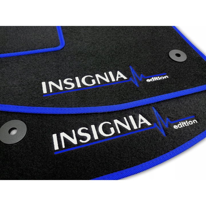 Covorase auto, Lasota, set, pentru Opel Insignia B, 1750 g/m2, antiderapant, albastru