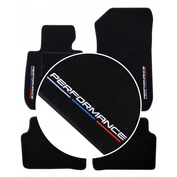 Set 2 covorase auto, Lasota, pentru BMW 3 E46 (1998-2007), negru