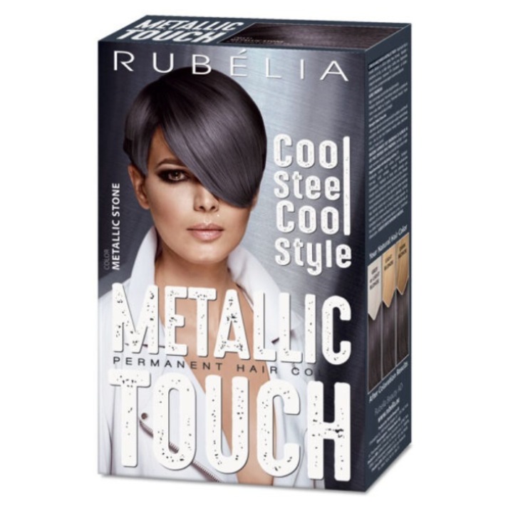 Vopsea de par METALLIC TOUCH Metallic Stone, Rubella 115 ml