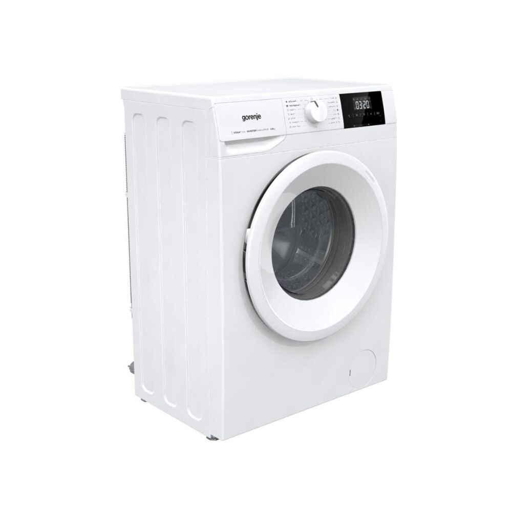 Masina de spalat rufe Gorenje WNGPI61SBS, AllergyCare, Intarziere pornire, Inverter, 6 Kg, 1000 rpm, Clasa B, Alba