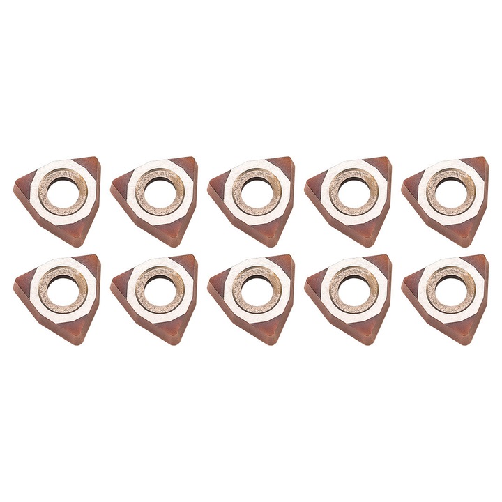 10 db fúrószár, Baildon, keményfém, barna/fehér