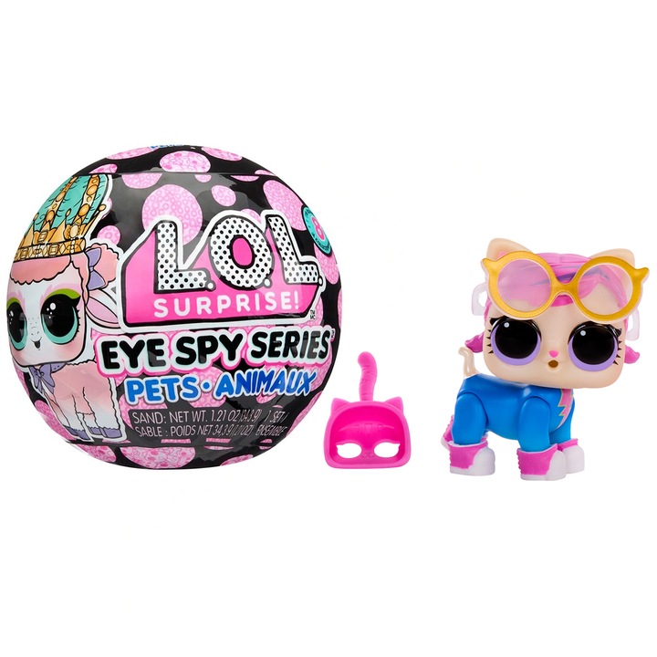 Papusa animalut L.O.L. Surprise! seria Eye Spy