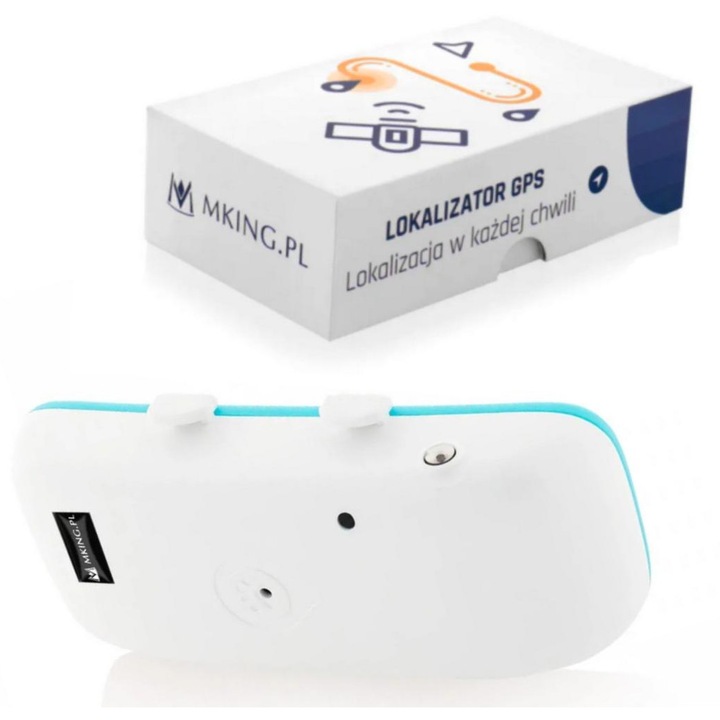 GPS локализатор Mking MK032 за кучета и котки, наблюдение, 5x3x1см