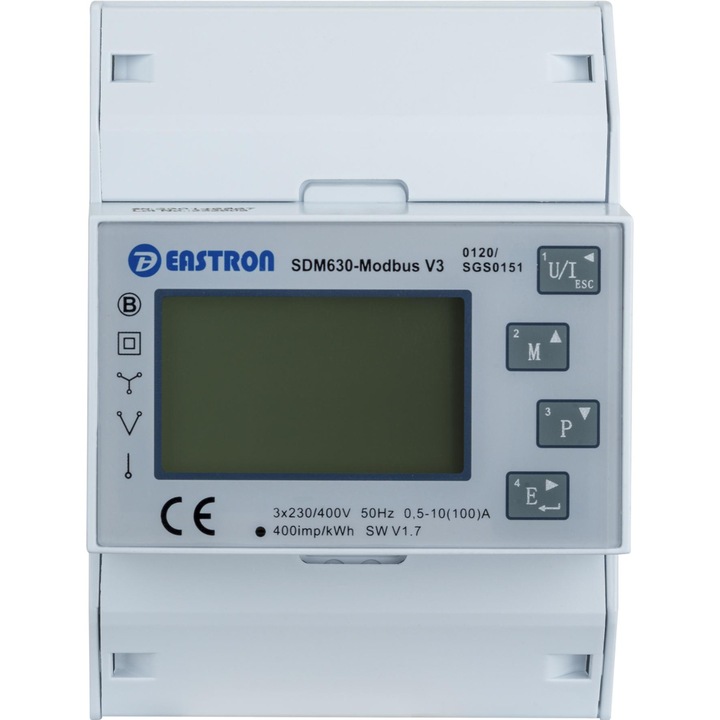 Contor de energie bidirectional trifazat Modbus EASTRON SDM630