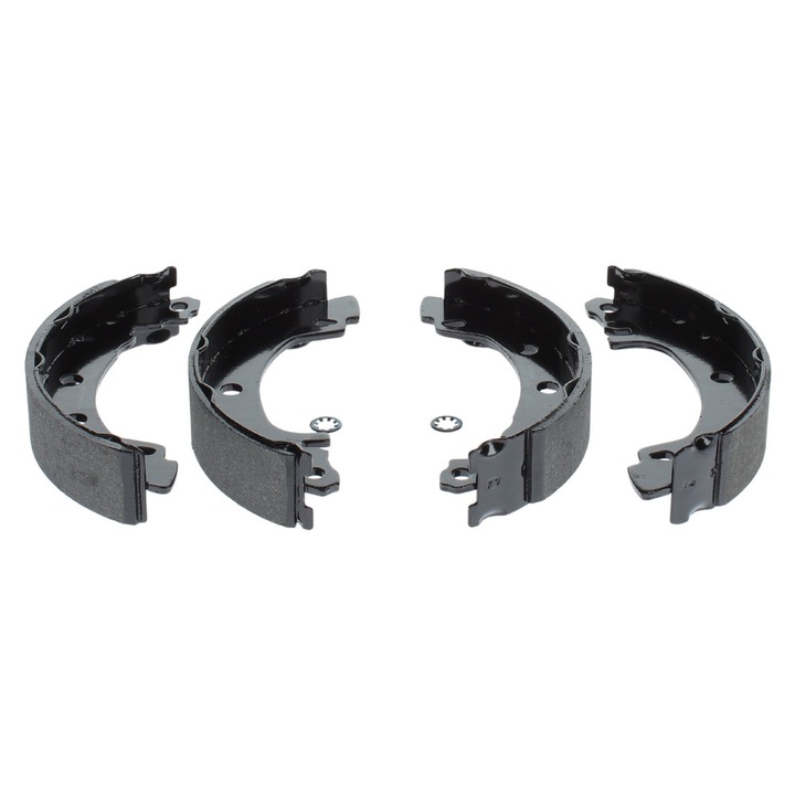 Fékrendszer, Bosch, fékpofakészlet, 203x38mm, 39mm szélesség, többszínű