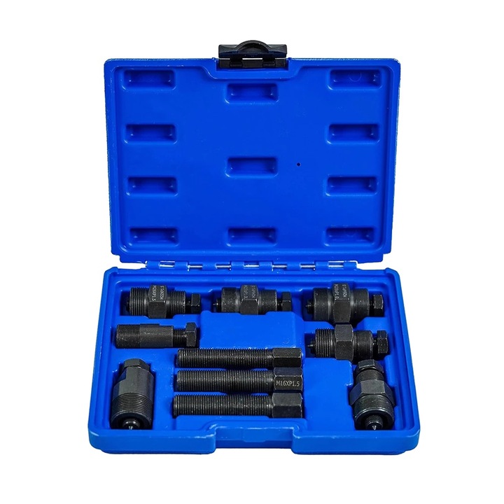 Set de 10 unelte pentru demontare volant, scule profesionale pentru reparatii auto, compatibilitate universala, cutie de transport