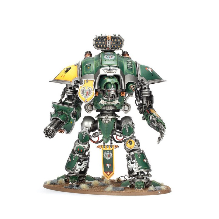 Warhammer 40000 játékkiegészítő, Imperial Knight Questoris, Games Workshop, 237 darab, szürke