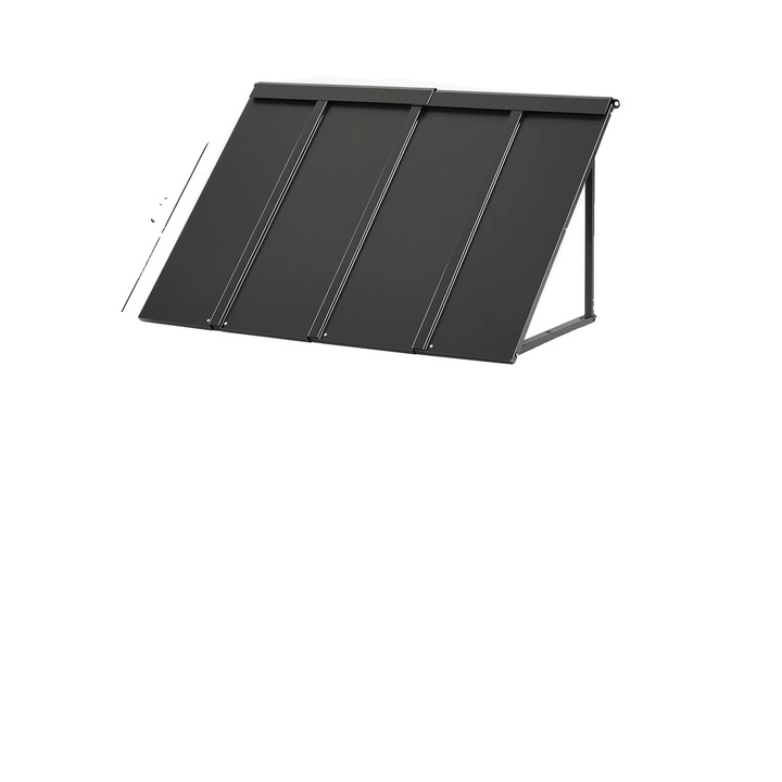 Umbrele pentru gradina, structura din otel, rezistenta la intemperii, 44inch, 2030x910x610mm