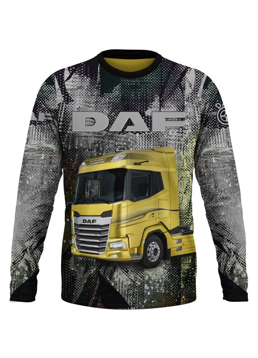 Мъжка блуза DAF 102.75, дълъг ръкав, многоцветна