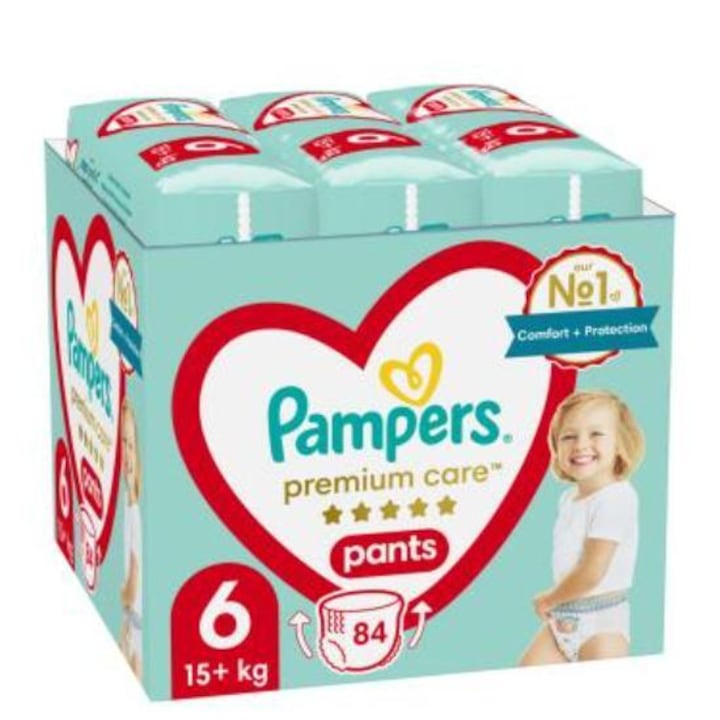 Пелени Pampers Premium Pants No 6, 15 кг