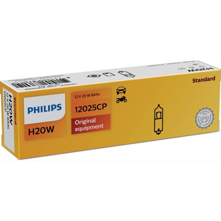 Izzó 12V20W H20W típusú, Philips, 10 darabos készlet