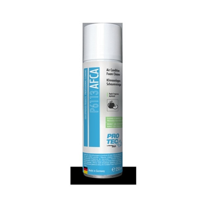 Spumă dezinfectantă sistem AC, Protec, 250ml, aromă de măr, furtun inclus