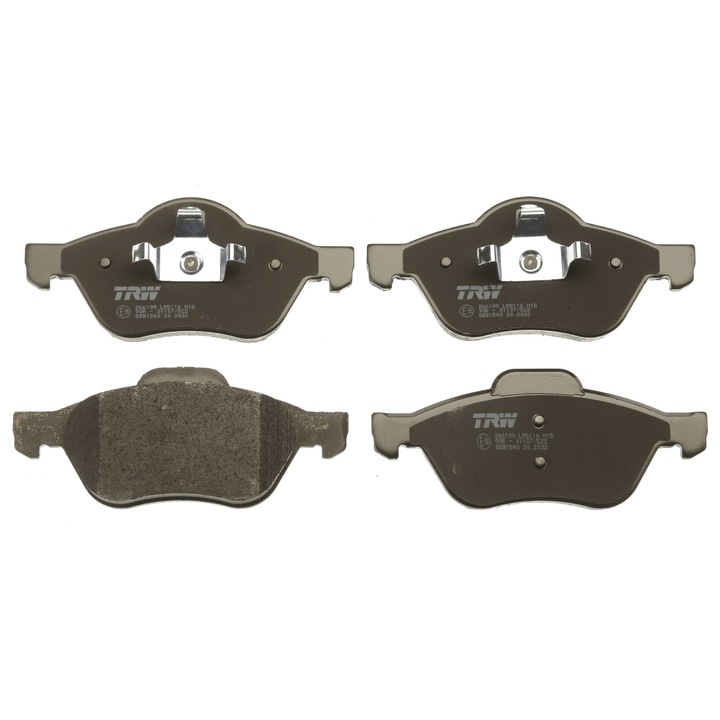 TRW első féktárcsa készlet, GDB1540, kopásjelző nélkül