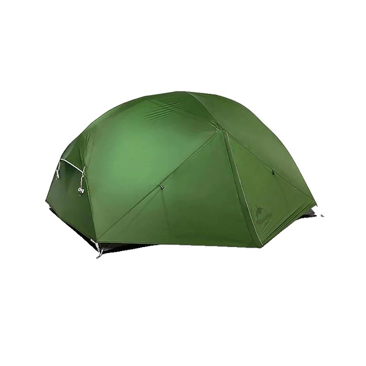 Ultrakönnyű, vízálló Amry zöld kempingsátor - 60+135x210x100cm, 2 személyes