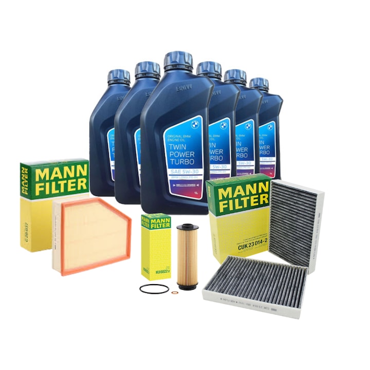 Pachet schimb ulei BMW Seria 5 G30, G31 530d, 530dX, 540d, 540dX, Seria 6 GT B57 630d, Seria 7 730dX, BMW X5 G05 - tip motor B57
