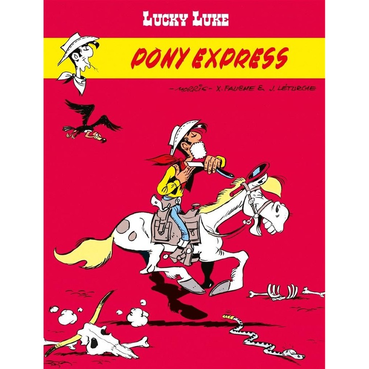 Lucky Luke T.59 Pony Express, EGMONT, benzi desenate