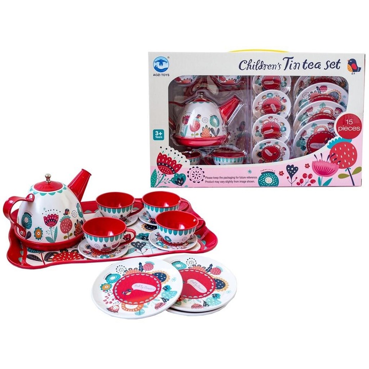 Fém edénykészlet, Askato, 15 darabos, többszínű, 31.5x9.5x20cm