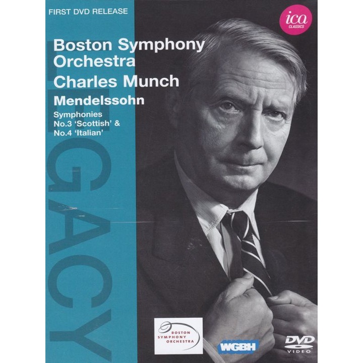Boston Socharles Munch: Mendelssohncharles Munch [DVD]