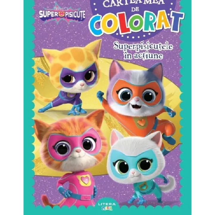 Disney. Super....cute. Cartea Mea De Colorat: Super....cutele In Actiune
