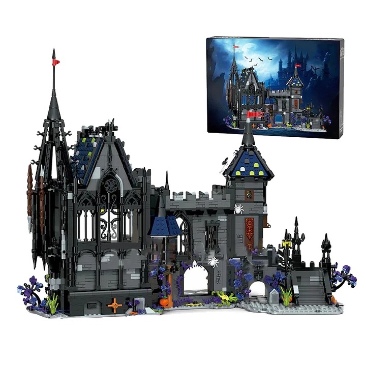 Конструктор, 3007 части, издръжлива ABS пластмаса, с кутия