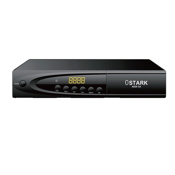 Receiver satelit, Full HD 1080P, audio Dolby Digital, conectivitate USB, mufa EU