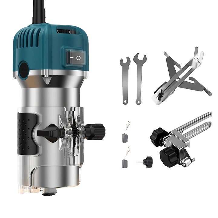 Masina de frezat, 800W, viteza ajustabila, compacta, usor de utilizat