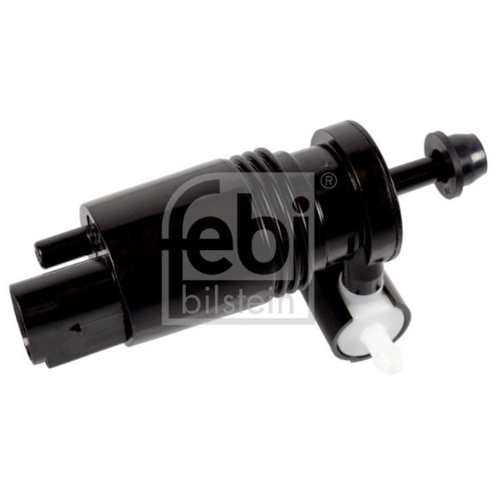 FEBI mosószivattyú, 12V, 0,106kg, két csatlakozással